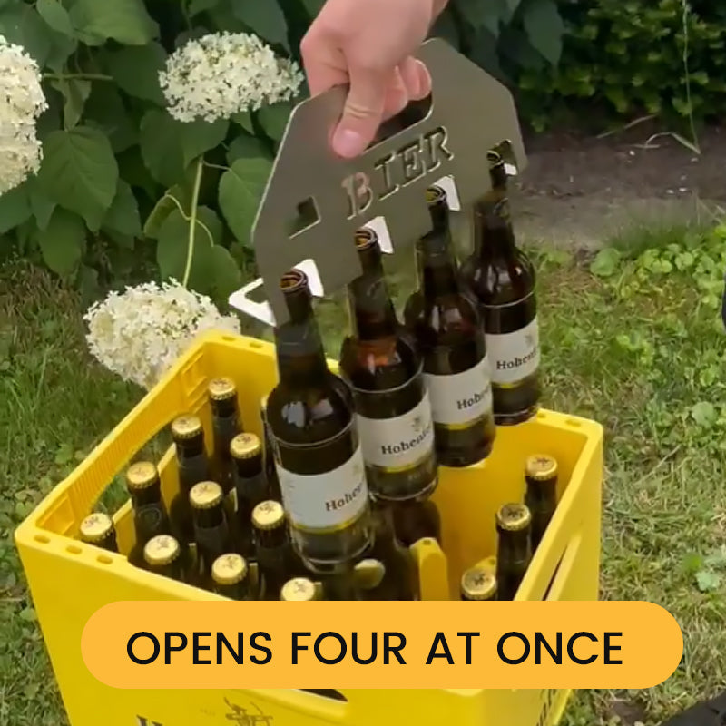 🍻The Quad ölöppnare och bärare
