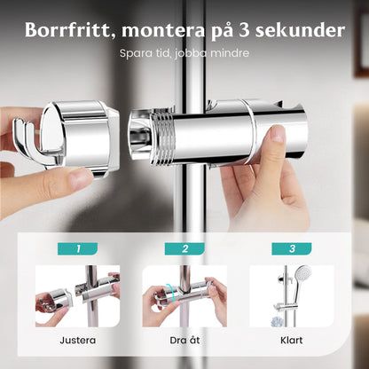 Handduschhållare Utan Borrnin