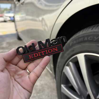 Bilmärken för seniorer/🚗 Old Man Edition-Autoemblem