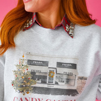 🎄 ✨Röd julrutig avtagbar krage med strass-Sista dagen 49 % rabatt🔥🔥