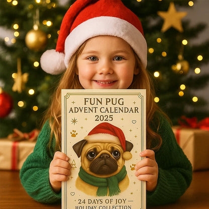 🐾🎄 Rolig mops-adventskalender 2025
