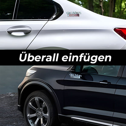 Bilmärken för seniorer/🚗 Old Man Edition-Autoemblem