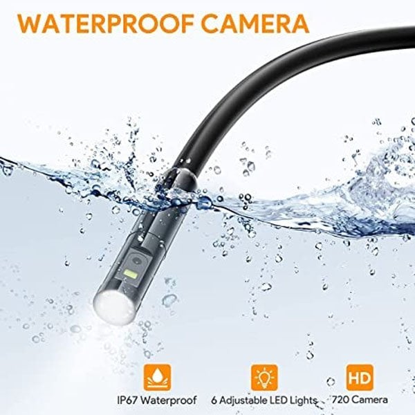 3-in-1 endoscoop (Type-C, USB, Micro USB)