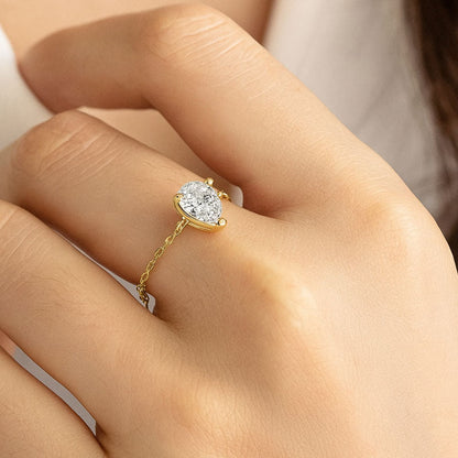 💎✨ Justerbar Glittrande Ring