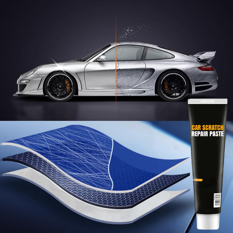 Autolack-Polierpaste zur Kratzerreduzierung – Für schwarze & helle Lacke 🚗✨