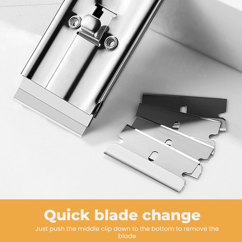 Multifunctional Stainless Steel Glue Removal Scraper