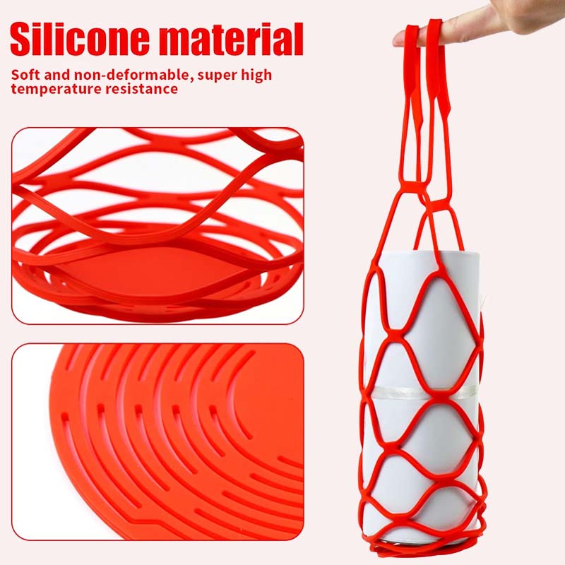 Multifunktionell förvaringspåse och organiserare i silikon