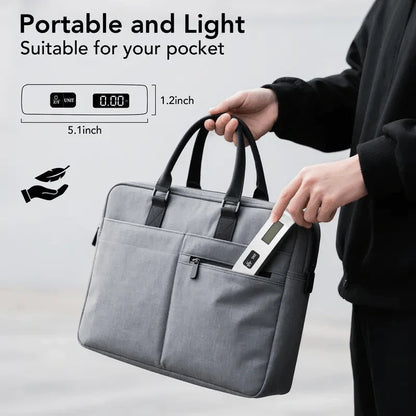 Bärbar digital bagagevåg för exakt vägning