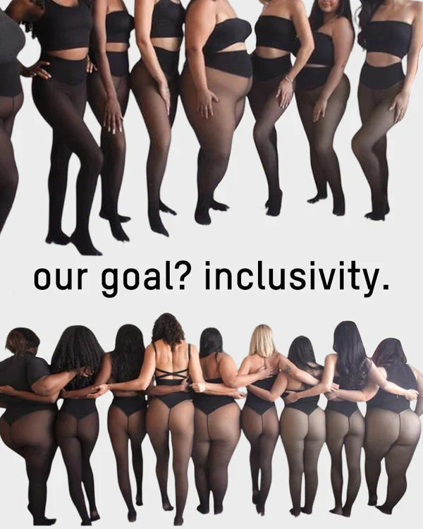 ⚡50,000+ SOLD OUT!❄️Formforsterkende fleeceleggings med en söm✨✨Håller dig varm. Ser bra ut.