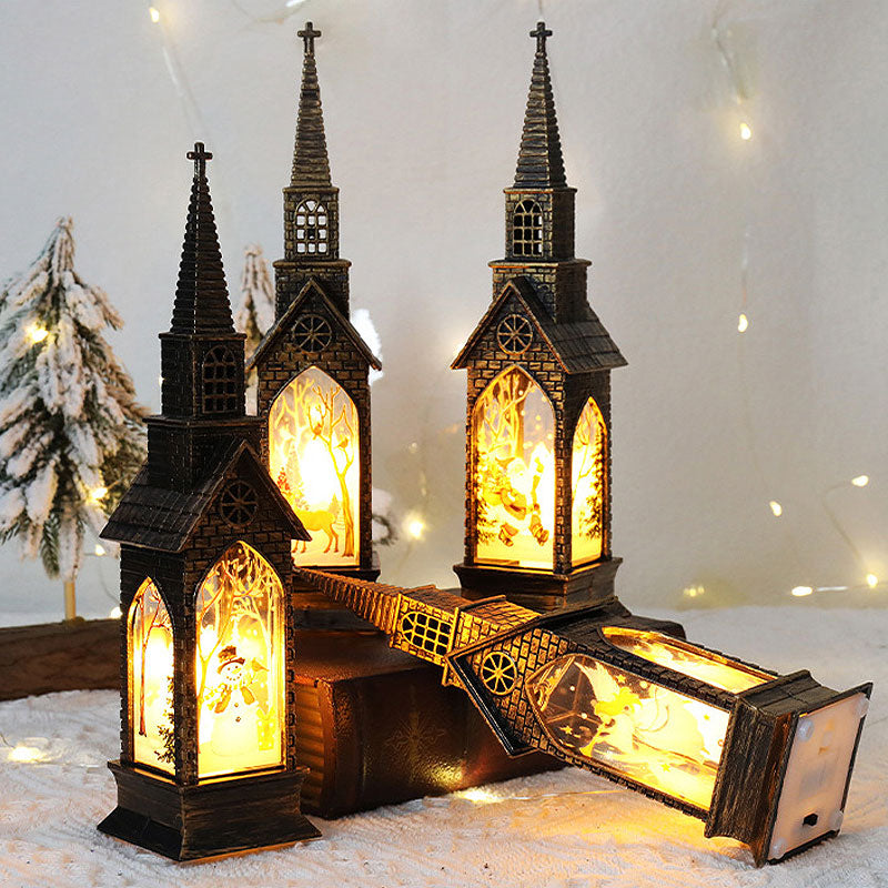 Juldekoration Kyrka Ljus Lampa Ornament