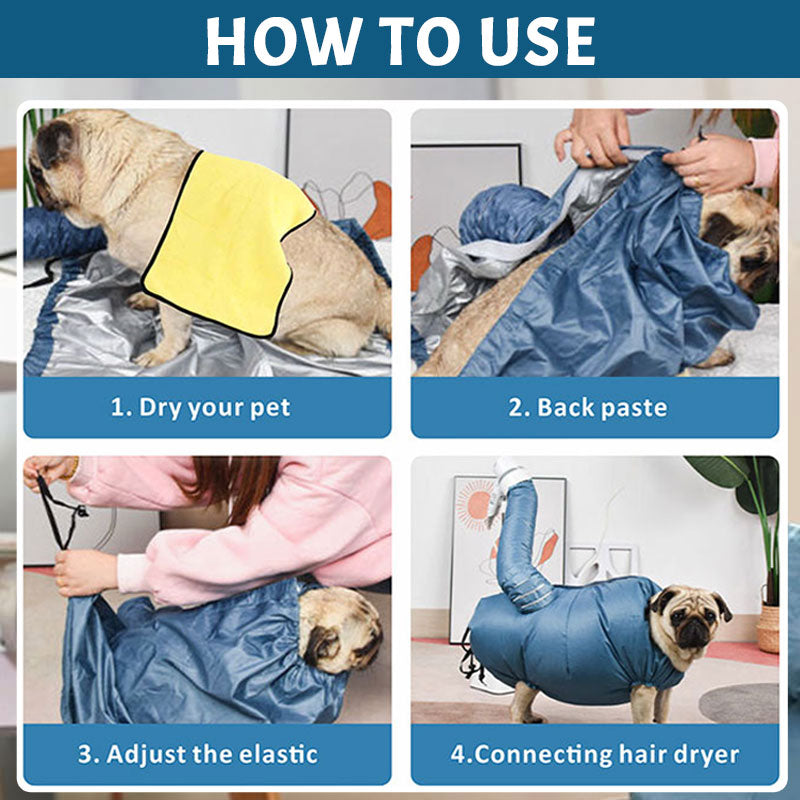 🐶✨ Snabbtorkande Husdjurstorkpåse