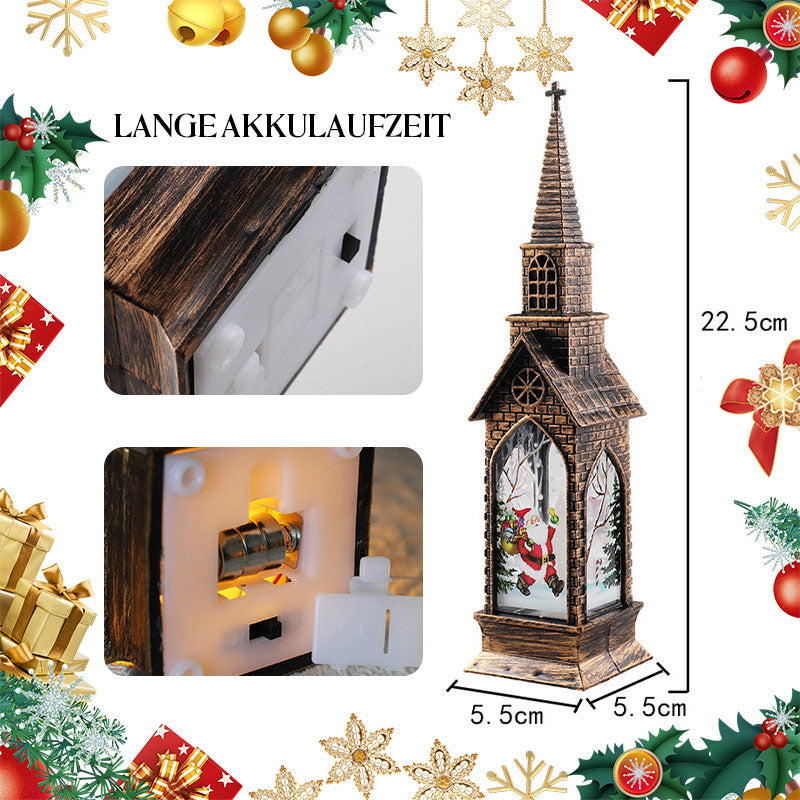 Juldekoration Kyrka Ljus Lampa Ornament