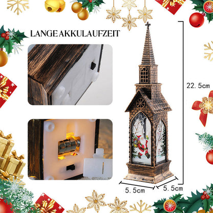 Juldekoration Kyrka Ljus Lampa Ornament