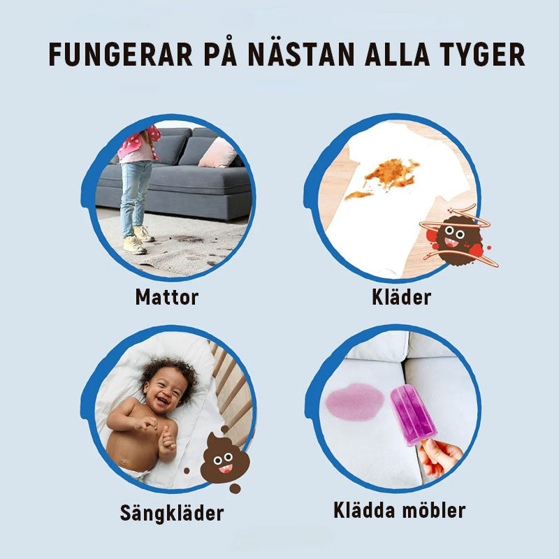 Multifunktionell fläckborttagning Rengöringsmedel