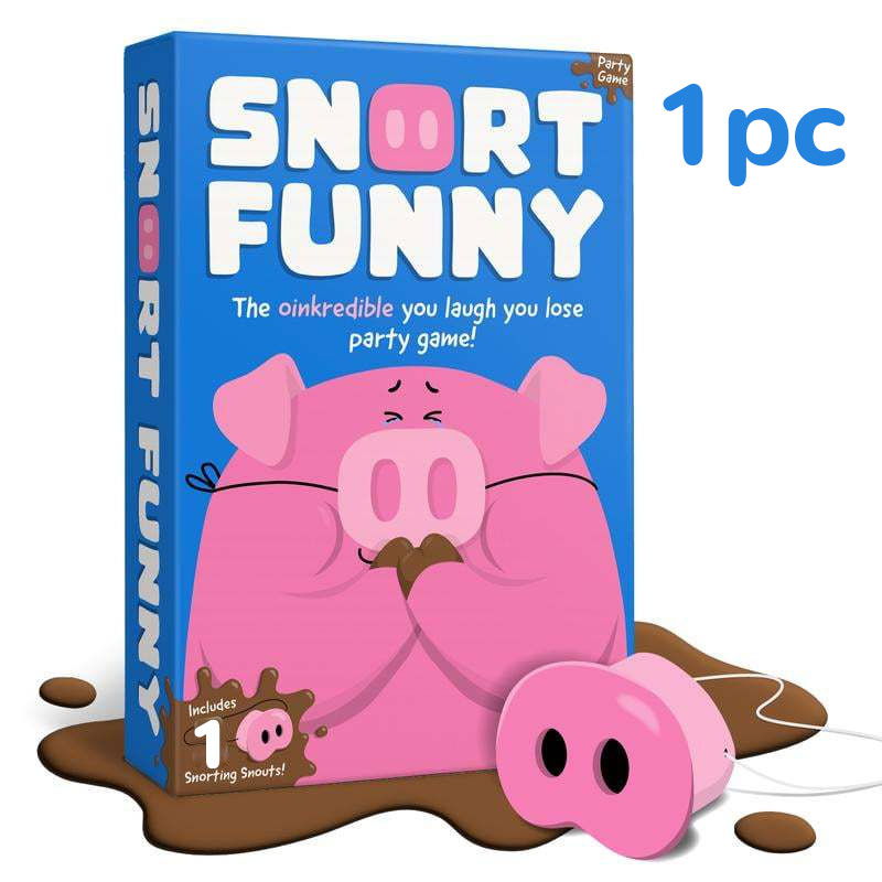 Snort Funny: Partyspelet ”Skratta och du förlorar” 🐷😂