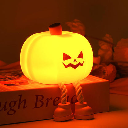 🎃 Halloweenpumpa-nattlampa – Lys upp den kusliga säsongen! 👻