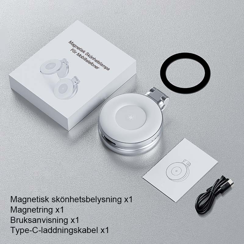 Magnetisk Skönhetslampa För Mobiltelefoner