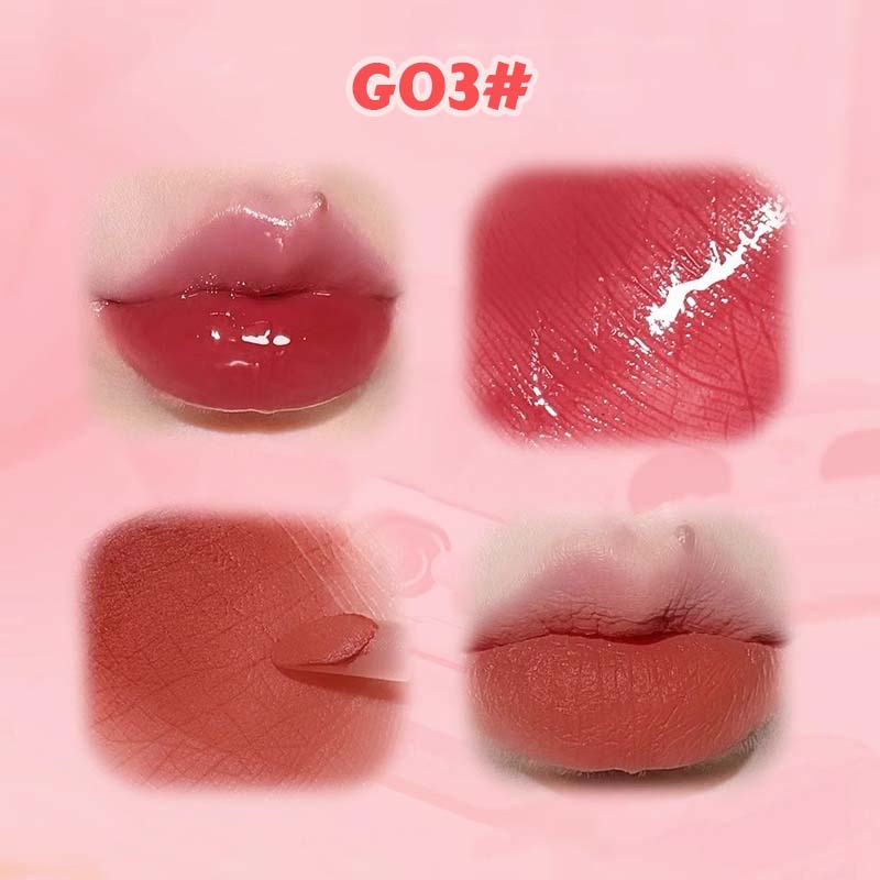 💖 Dubbel Läppglans & Kräm – Hjärtklappande Sötma 💋