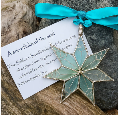 🌊Handgjord akrylprydnad i form av en fågel av havsglas