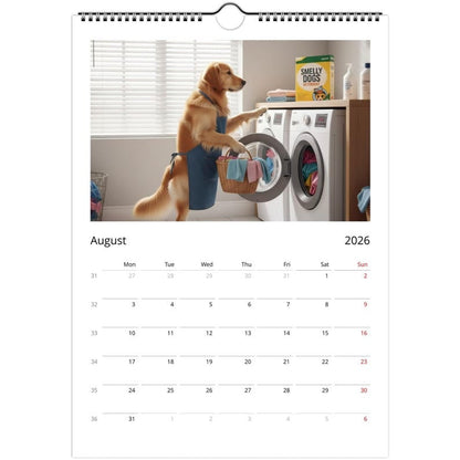 🎁Golden Retriever hund Kalender 2026 - Dagliga aktiviteter