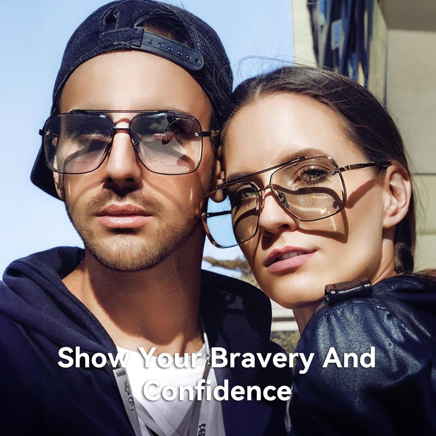 🔥HOT SALE -  Retro gradient solglasögon UV400-skydd