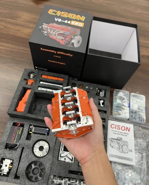 🔥 Modellbyggsatser för småblockade V8 OHV-bensinmotorer