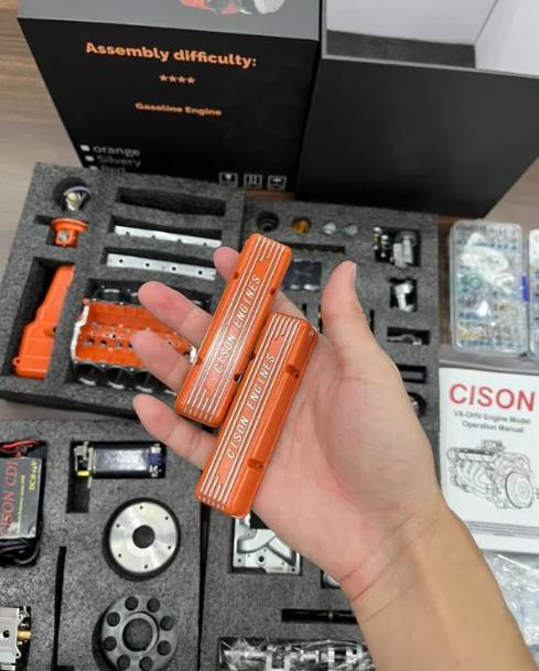 🔥 Modellbyggsatser för småblockade V8 OHV-bensinmotorer