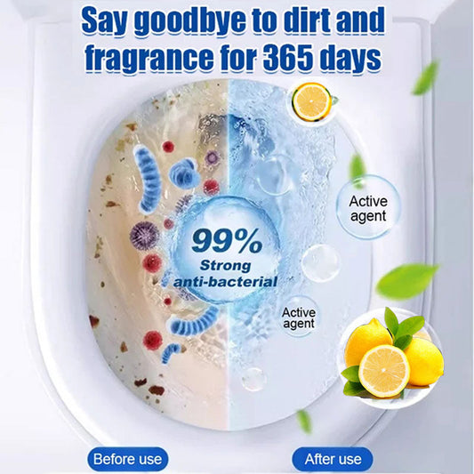 🔥Köp 1 få 1 gratis - 🍋Toalettrengöringstabletter med doft av citron