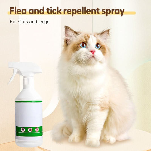 🔥Lopp- och fästingskyddsspray för katter och hundar