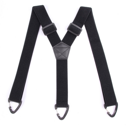 👔 Bretelles pour homme à dos en X avec crochets robustes – Larges, réglables et résistantes, pour le travail et les tenues décontractées 🎩