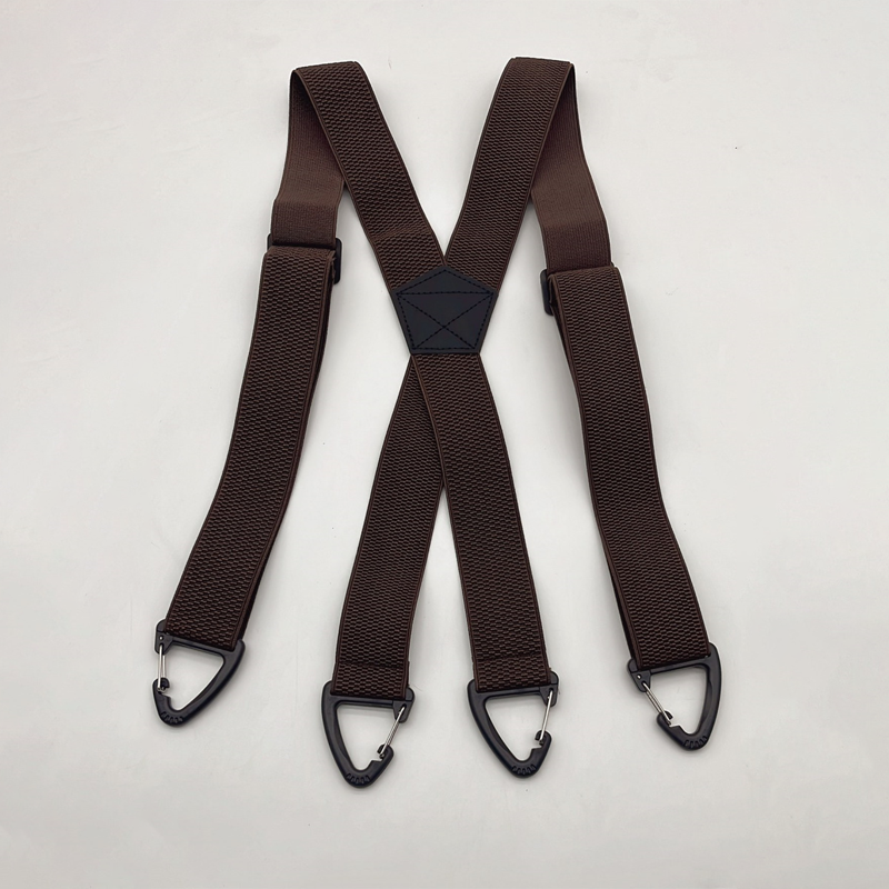 👔 Bretelles pour homme à dos en X avec crochets robustes – Larges, réglables et résistantes, pour le travail et les tenues décontractées 🎩