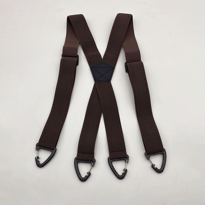 👔 Bretelles pour homme à dos en X avec crochets robustes – Larges, réglables et résistantes, pour le travail et les tenues décontractées 🎩