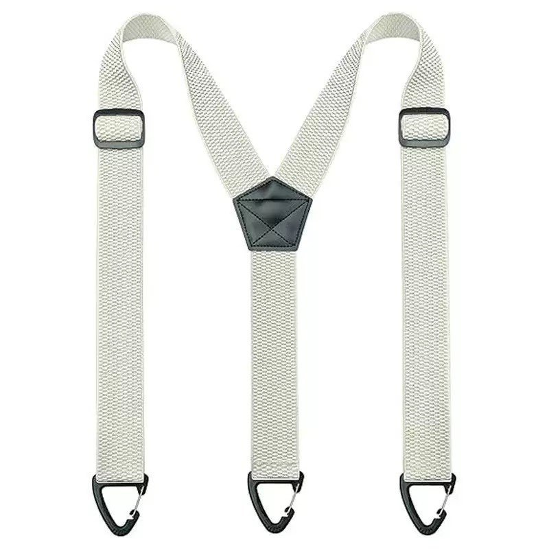 👔 Bretelles pour homme à dos en X avec crochets robustes – Larges, réglables et résistantes, pour le travail et les tenues décontractées 🎩