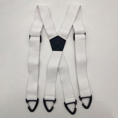 👔 Bretelles pour homme à dos en X avec crochets robustes – Larges, réglables et résistantes, pour le travail et les tenues décontractées 🎩