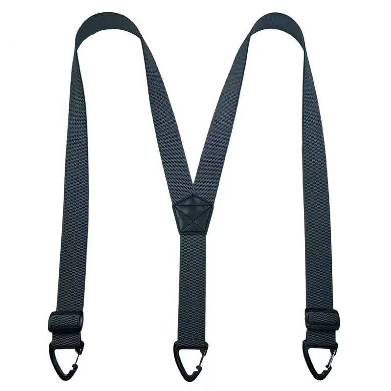 👔 Bretelles pour homme à dos en X avec crochets robustes – Larges, réglables et résistantes, pour le travail et les tenues décontractées 🎩