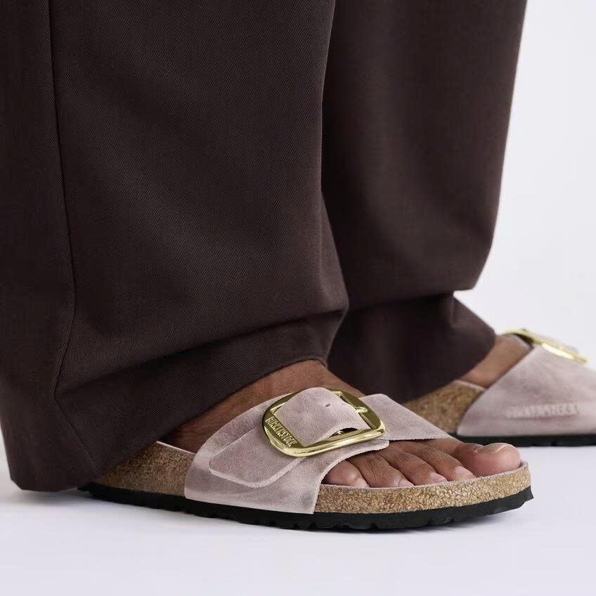 Neue lässige, flache Strandsandalen mit offener Spitze für Damen