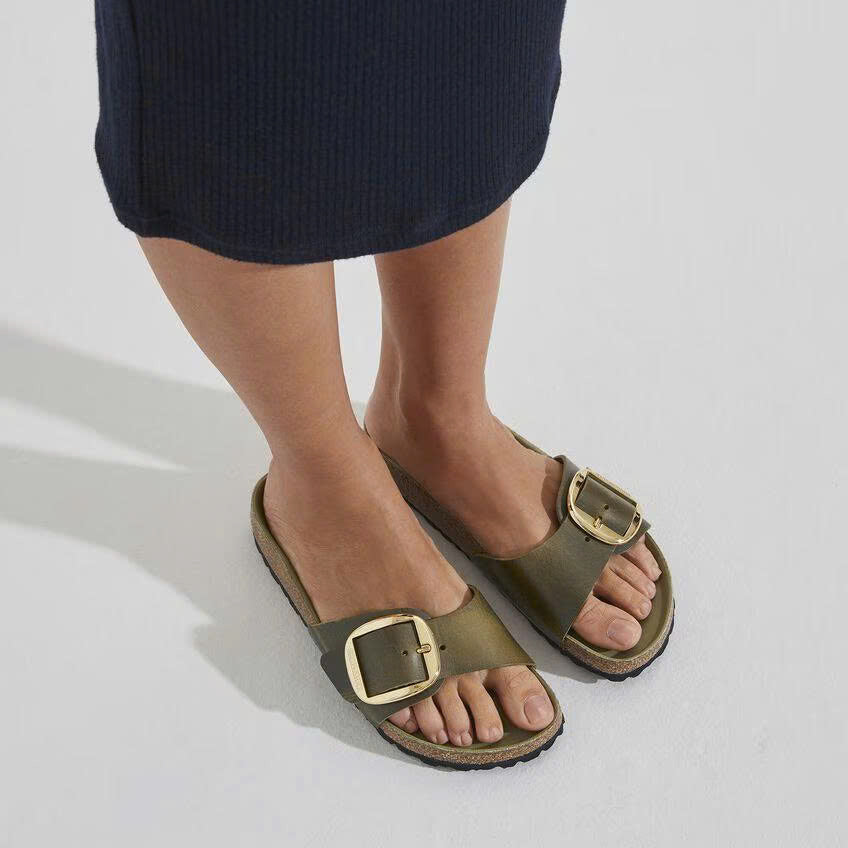 Neue lässige, flache Strandsandalen mit offener Spitze für Damen